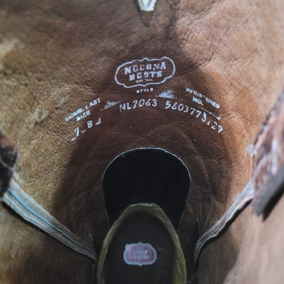 Nocona cowboy fishscale boots - Picture 5 of 7